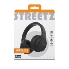 Wireless - Streetz BT510 Bluetooth-hörlurar med aktiv brusreducering