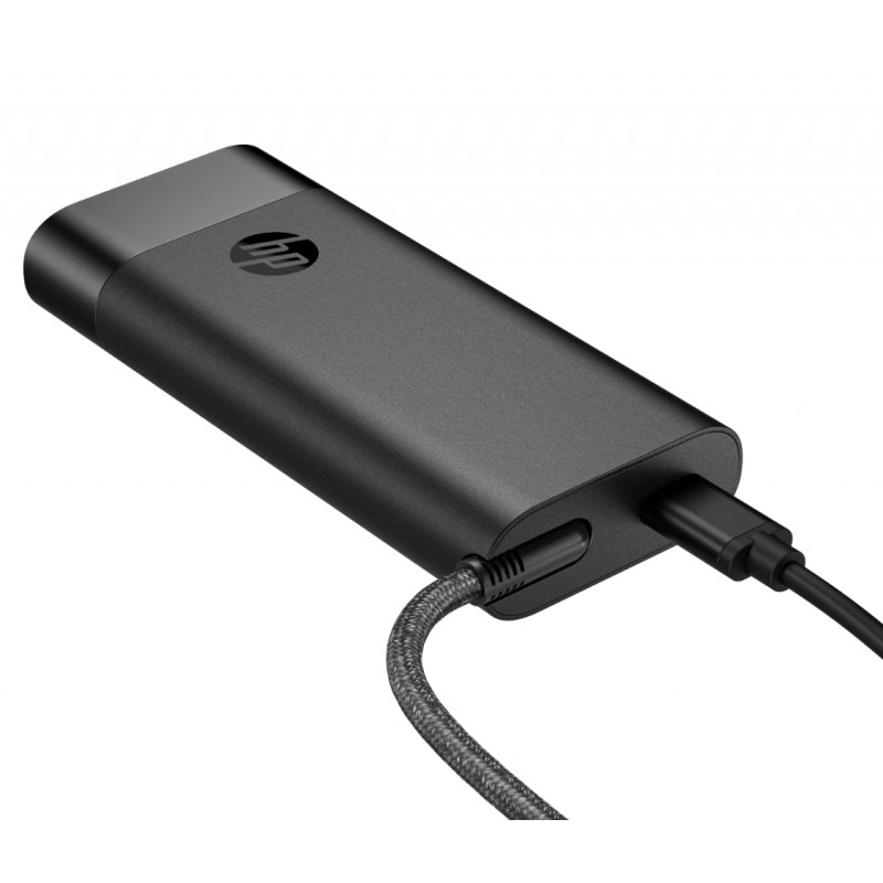 HP 100W USB-C datorladdare med 10W USB-port, AC-adapter med strömka... USB-C Chargers - HP 100W USB-C datorladdare med 10W USB-port, AC-adapter med strömkabel