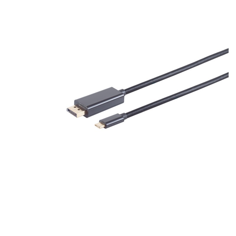 Computer monitor accessories - S-Impuls 1.8 meters USB-C till DisplayPort-kabel med stöd för 8K i 60 Hz
