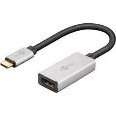 Goobay USB-C till HDMI-adapter 8K i 30 Hz / 4K i 120 Hz