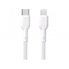 Dudao flätad USB-C till Lightning-kabel 1 meter med stöd för 30 Watt