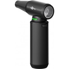 Tryckluft för rengöring - Goobay batteridriven handhållen dammblåsare 180W med 8 munstycken