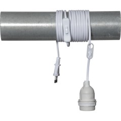 copy of Lamphållare sockel E14 med knapp och 5 meters sladd till adventsstjärna