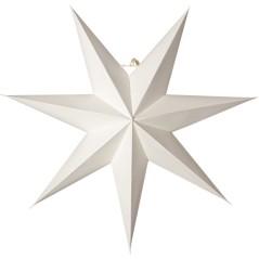 Adventsstjärna / julstjärna i papper 45 cm