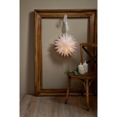 Julsaker och julpynt - Adventsstjärna / julstjärna i papper 40 cm