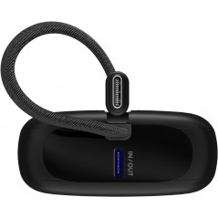 Portable Batteries - Goobay powerbank 10000 mAh 20W med inbyggd USB-C-kabel och 1x USB-C, 1x USB