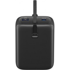 Portable Batteries - Goobay powerbank 20000 mAh 30W med inbyggd USB-C-kabel och 1x USB-C, 1x USB