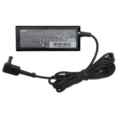 Acer datorladdare 45W med 5.5 mm x 1.7 mm kontakt med strömkabel (beg)