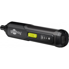 Drilling machine & Screw driver - Goobay batteridriven skruvdragare med 24 bits