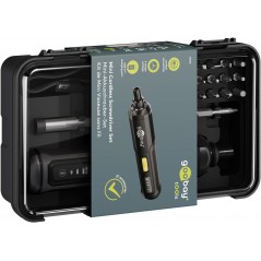 Drilling machine & Screw driver - Goobay batteridriven skruvdragare med 24 bits