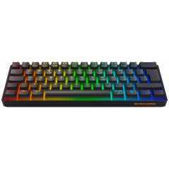 Backlit Gaming Keyboards - Deltaco superkompakt 60% mekaniskt gamingtangentbord med RGB-belysning