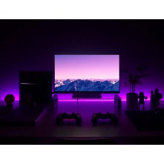 Components - Deltaco Gaming LED-list med 12 färgers belysning 2st x 50 cm
