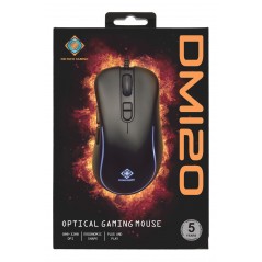 Gaming mouse - Deltaco Gaming DM120 gamingmus med RGB-belysning