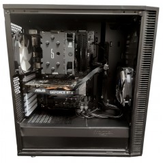 Used gaming computers - FD Define C gamingdator med Intel i5 16GB 256GB SSD + 1TB HDD RTX2060 Win11 Pro (beg)