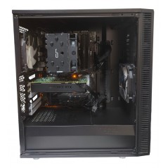 Used gaming computers - FD Define C gamingdator med Intel i5 16GB 256GB SSD + 1TB HDD RTX2060 Win11 Pro (beg)