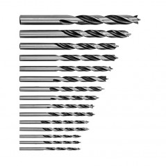 Drilling machine & Screw driver - Goobay borrset med 15 delar för trä