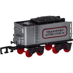 Julsaker och julpynt - Leksakståg med tomte för julgranen (fyndvara)