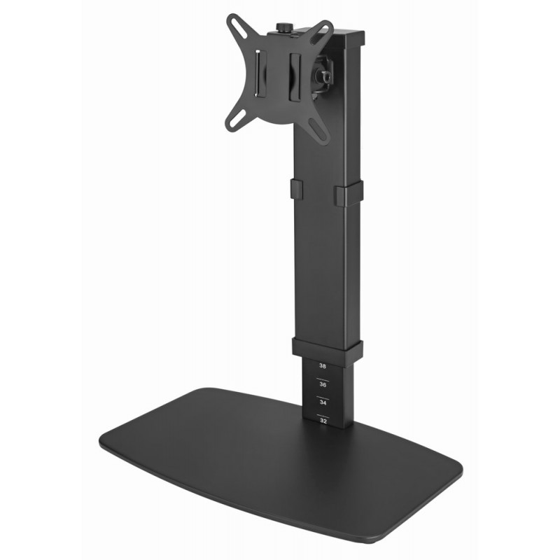 VESA mount for monitor - Gembird höjdjusterbar monitorfot / skärmstativ med VESA för skärm 17-32"