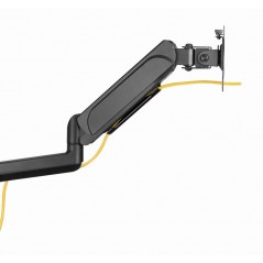 VESA mount for monitor - Gembird justerbart skrivbordsfäste VESA för tre datorskärmar 17-27"