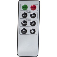 LED-ljus - 3-pack LED-ljus 10-15 cm med äkta vax och realistisk låga (fyndvara)