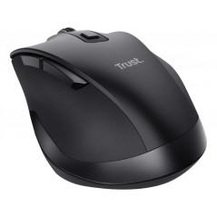 Trust Fyda ECO trådlös mus med sidoknappar och laddningsbart batteri