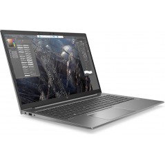 Used laptop 15" - HP ZBook Firefly 15 G7 15.6" FHD i7 10th 16GB 256GB Quadro P520 W11P (beg med små bucklor lock)
