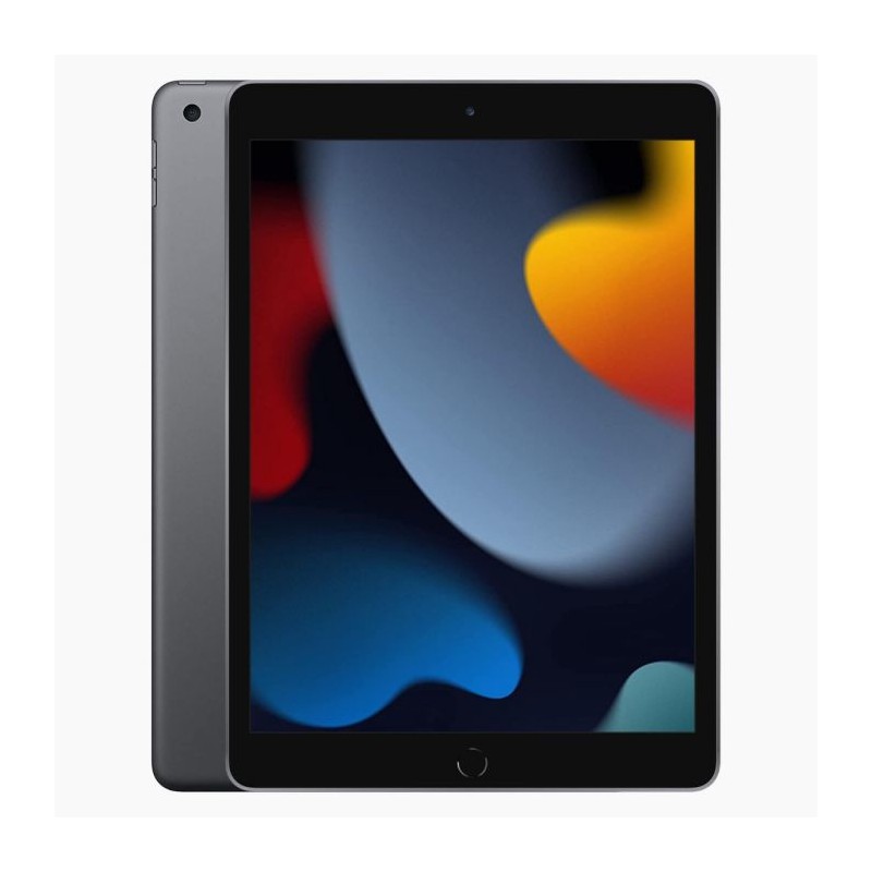 Used iPad Pro, Mini & Air - iPad 2021 (9th Gen) 10.2" 64GB Wi-Fi Space Gray (beg med intryckt hemknapp)