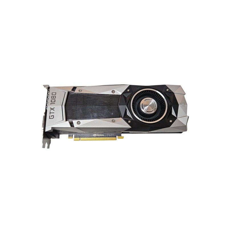Used graphics cards - NVIDIA GeForce GTX 1080 Founders Edition 8GB GDDR5 grafikkort (beg)