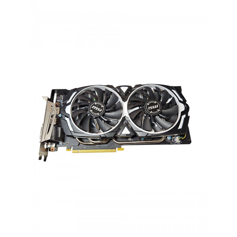 Used graphics cards - MSI Armor GTX 1070 OC 8GB GDDR5 grafikkort (beg)