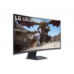 LG UltraGear 32" 2560 x 1440 välvd gamingskärm med 180 Hz och VA-panel