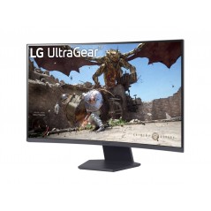 Computer monitor 25" or larger - LG UltraGear 32" 2560 x 1440 välvd gamingskärm med 180 Hz och VA-panel