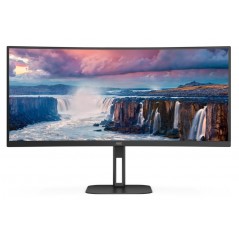 AOC CU34V5C 34" (3440 x 1440) Välvd ultrabred skärm med USB-C PD 65W och högtalare