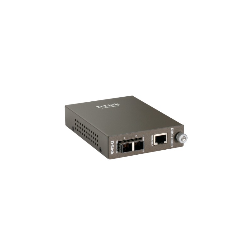 Other network - D-Link DMC-700SC Fibermediekonverterare Ethernet till Fiber (fyndvara)