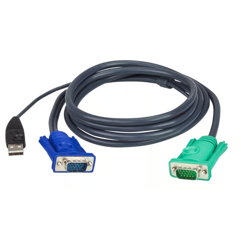 VGA cable and VGA adapter - Aten KVM kabel, flera längder
