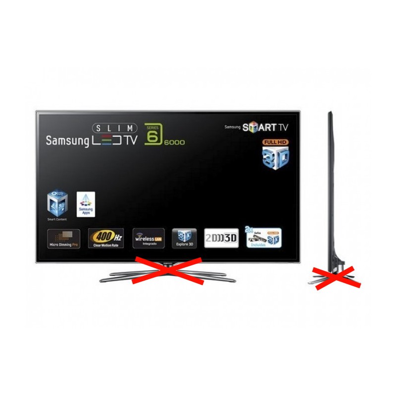 Cheap TVs - Samsung 40" Full HD TV med Wi-Fi (beg) - utan fot och fjärr - BARA I LUND