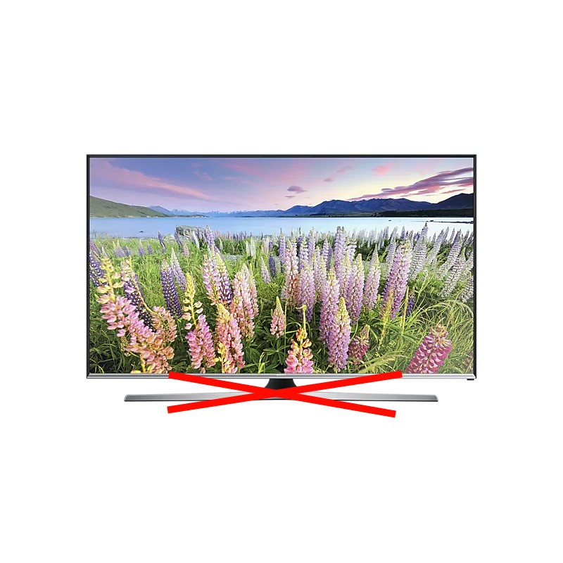 Cheap TVs - Samsung 43" Full HD Smart-TV med Wi-Fi (beg) - utan fot och fjärr - BARA I LUND