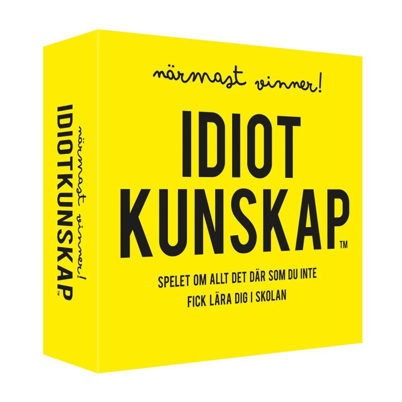 Games & Minigames - Frågespelet Idiotkunskap från Kylskåpspoesi