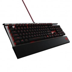 Viper mekaniskt gamingtangentbord med röd bakgrundsbelysning
