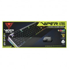 Gaming keyboard - Viper mekaniskt gamingtangentbord med RGB-bakgrundsbelysning