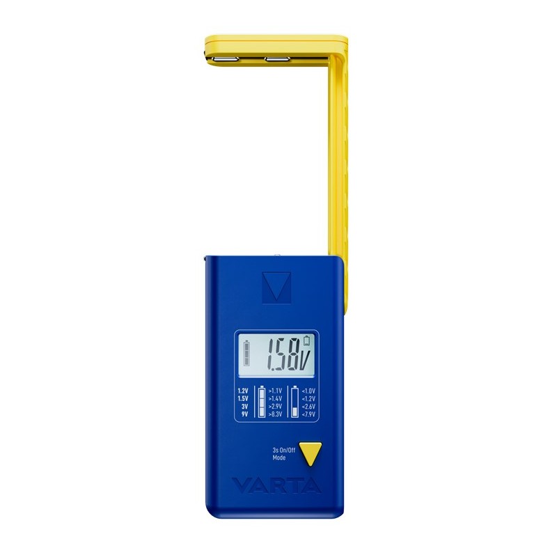 Battery & Battery testers - VARTA digital batteritestare med LCD
