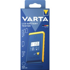 VARTA digital batteritestare med LCD