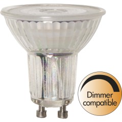 Dimbar LED-lampa sockel GU10 4.5 Watt (50 W) spotlight
