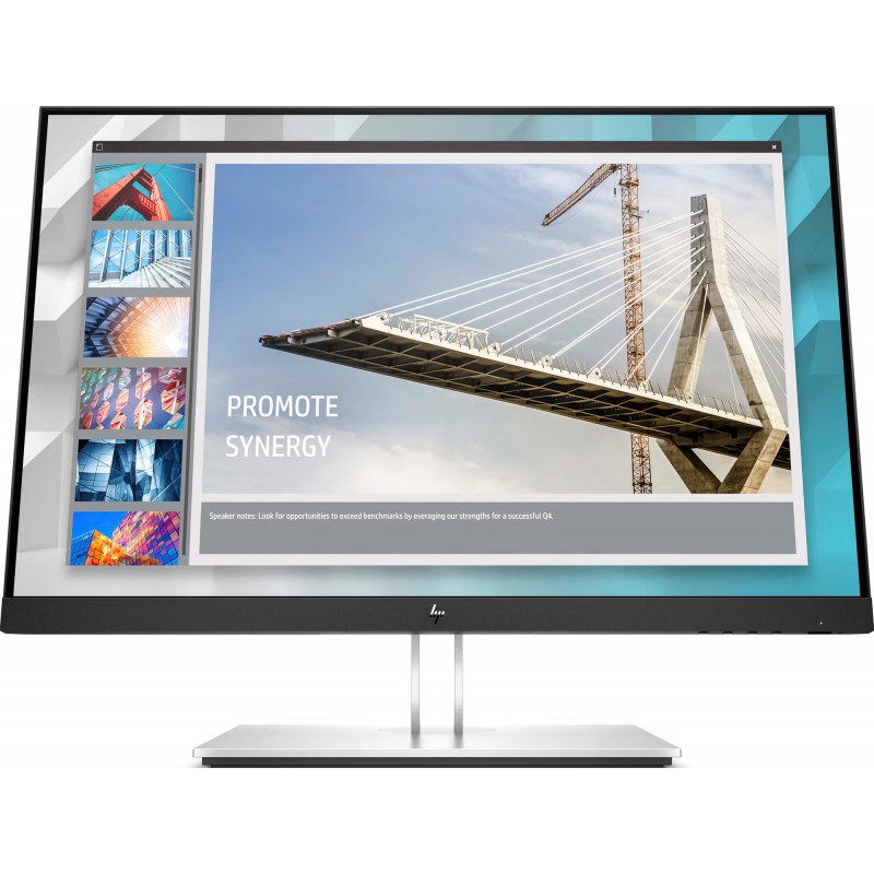 Used computer monitors - HP EliteDisplay E24i G4 24" Full HD+ IPS-skärm (beg med större repor)