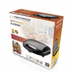 Waffle Iron - Esperanza belgiskt våffeljärn på 1000 Watt