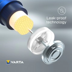 Battery - Varta Longlife Power D-batterier R20 2-pack