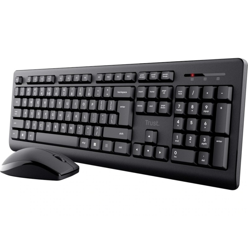 Keyboard & Computer Mouse - Trust Primo set med trådlöst tangentbord och mus