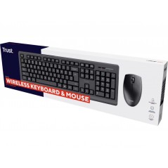 Keyboard & Computer Mouse - Trust Primo set med trådlöst tangentbord och mus