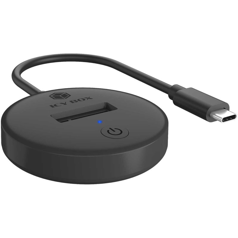 Docking Stations for Hard drives - Icy Box USB 3.2 Gen 2 USB-C-dockningsstation för M.2 SSD (SATA och NVMe)