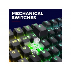 Trust mekaniskt gamingtangentbord med RGB-bakgrundsbelysning | Trus... Gaming keyboard - Trust mekaniskt gamingtangentbord med RGB-bakgrundsbelysning