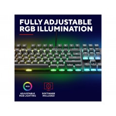 Trust mekaniskt gamingtangentbord med RGB-bakgrundsbelysning | Trus... Gaming keyboard - Trust mekaniskt gamingtangentbord med RGB-bakgrundsbelysning